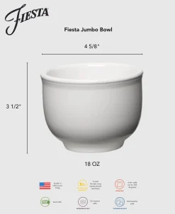 4 5/8 Inch Jumbo Bowl 18 OZ Foundry