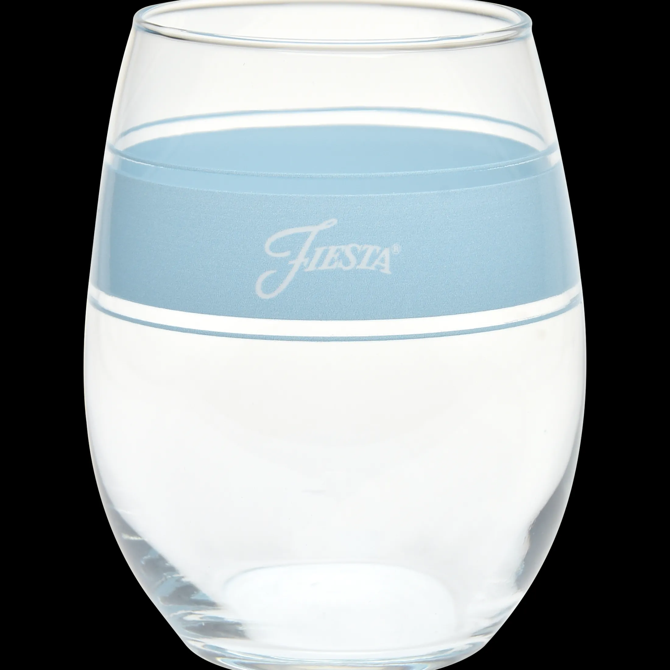 15 oz. Fiesta® Frame Stemless Wine Sky – Set of 4