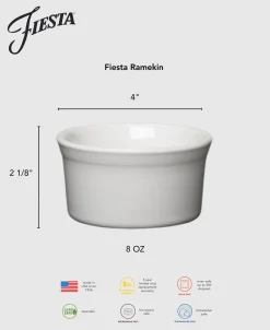 8 OZ Ramekin 4 Inch Foundry