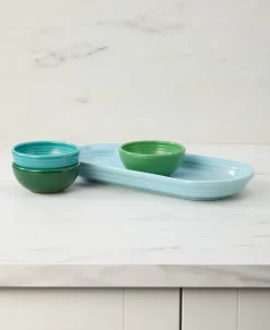 Aegean Mixed Colors 4-Piece Condiment Set