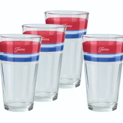 Americana 16 oz. Edgeline Cooler Glass - Set of 4