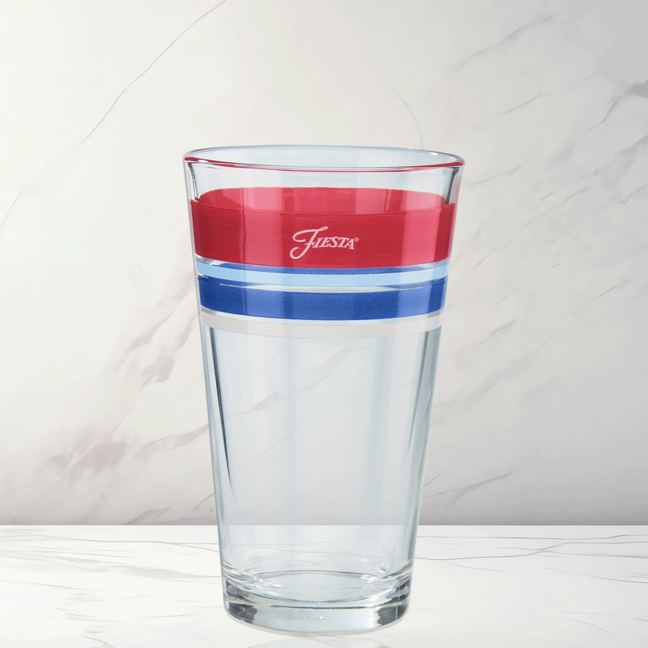 Americana 16 oz. Edgeline Cooler Glass - Set of 4