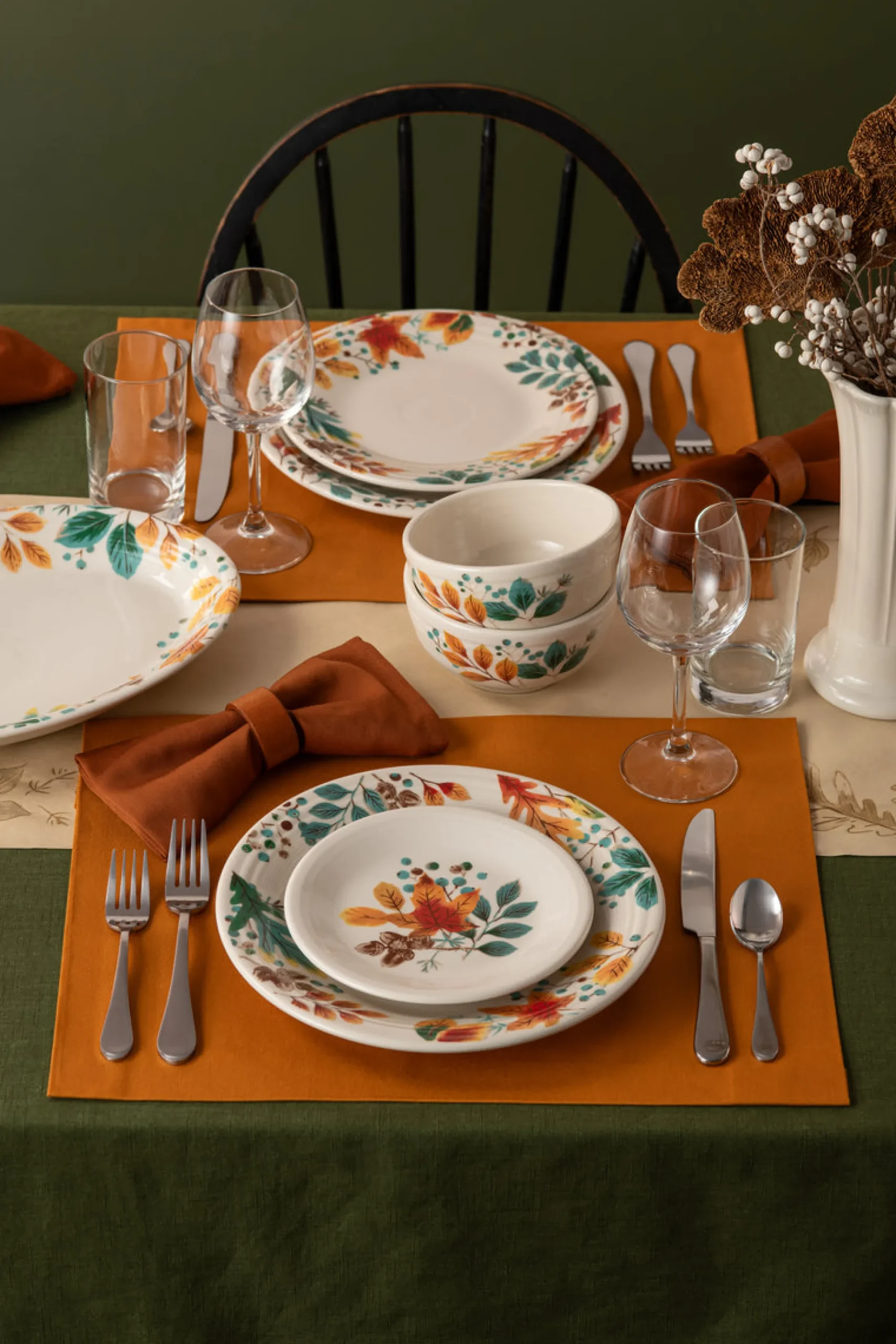 Autumn Fields Classic Rim 7 1/4 Inch Salad Plate