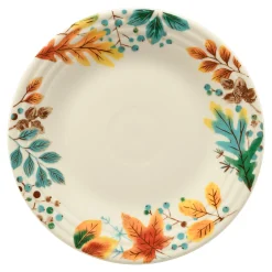 Autumn Fields Classic Rim 9 Inch Luncheon Plate