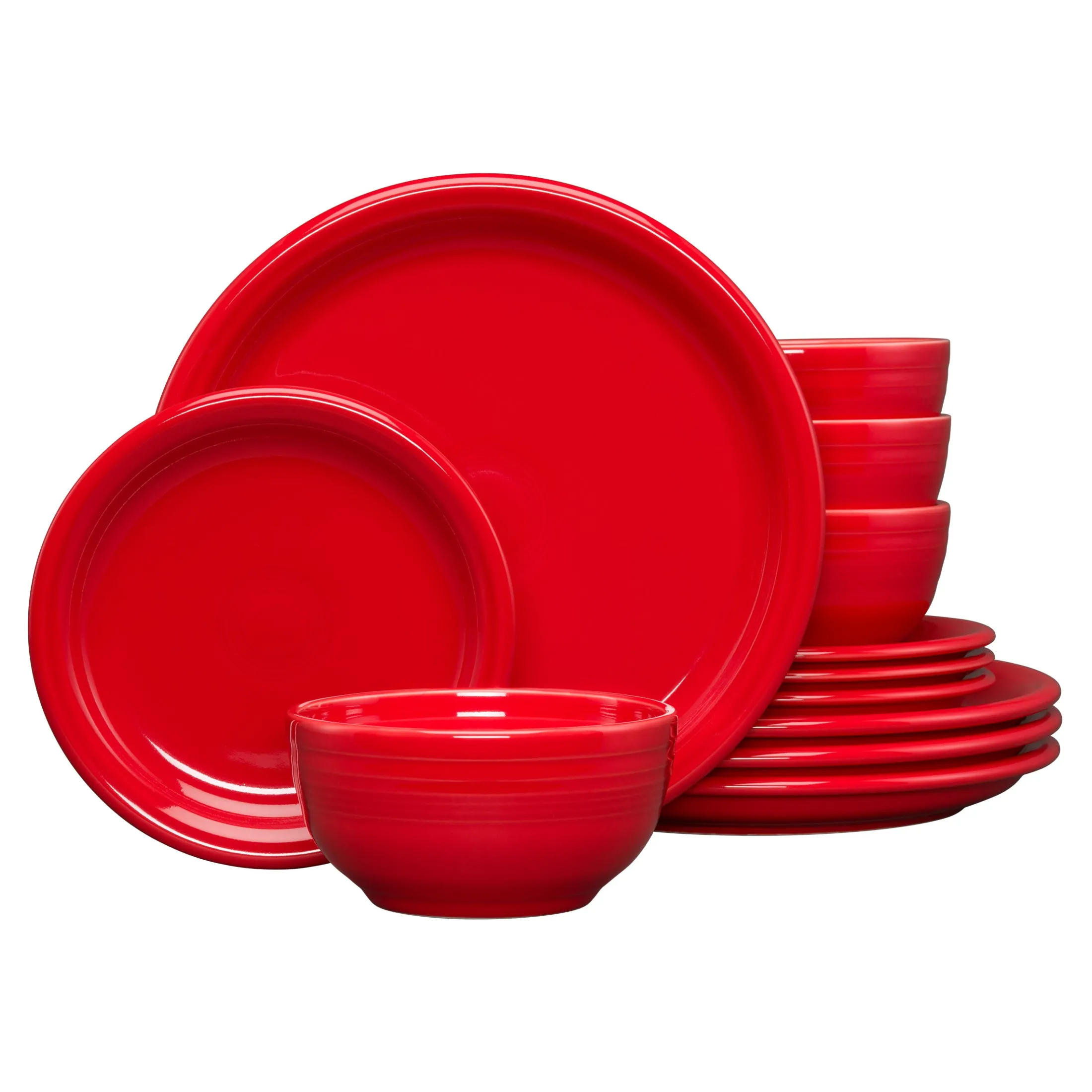 Bistro Coupe 12-Piece Dinnerware Set, Service for 4