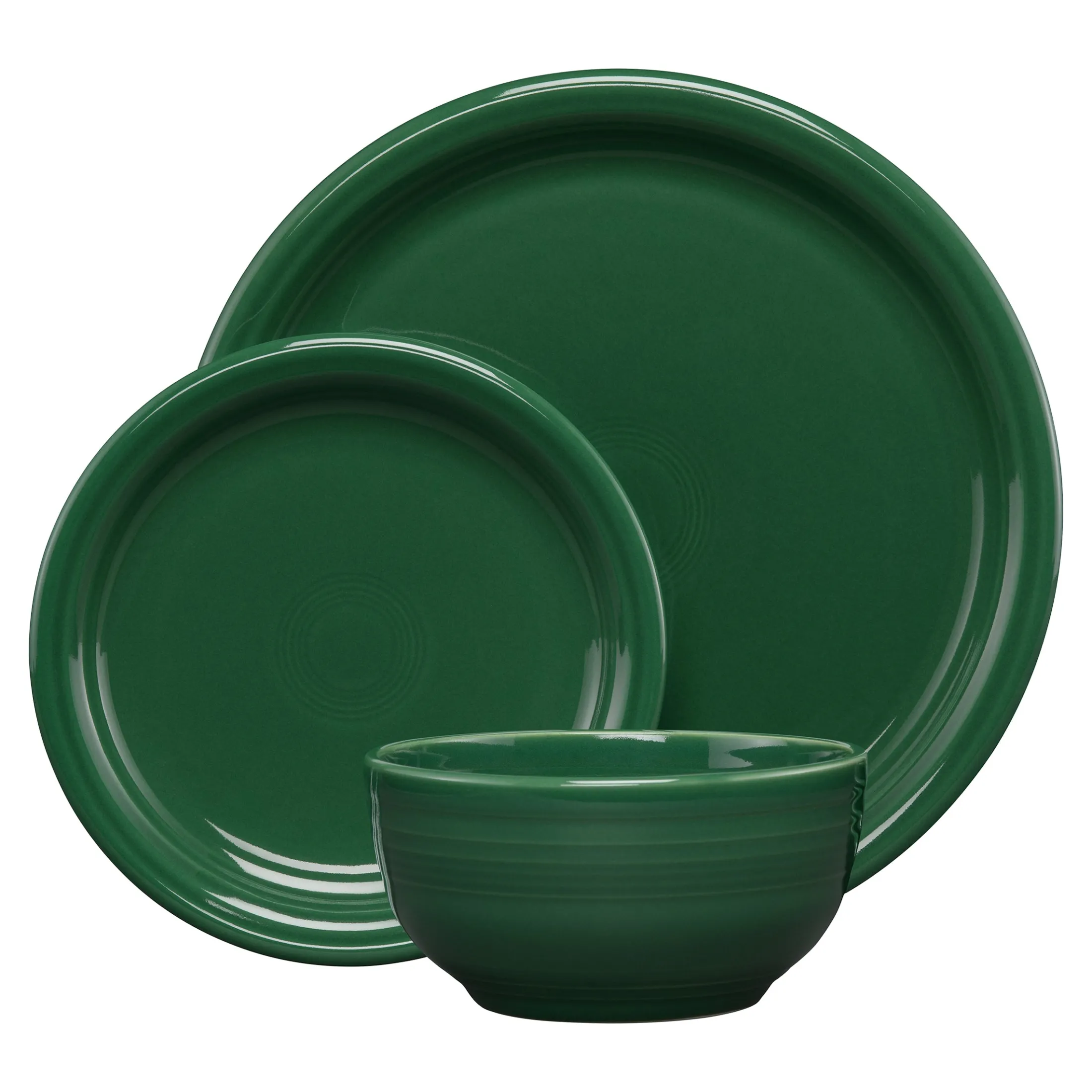 Bistro Coupe 3-Piece Place Setting, Service for 1