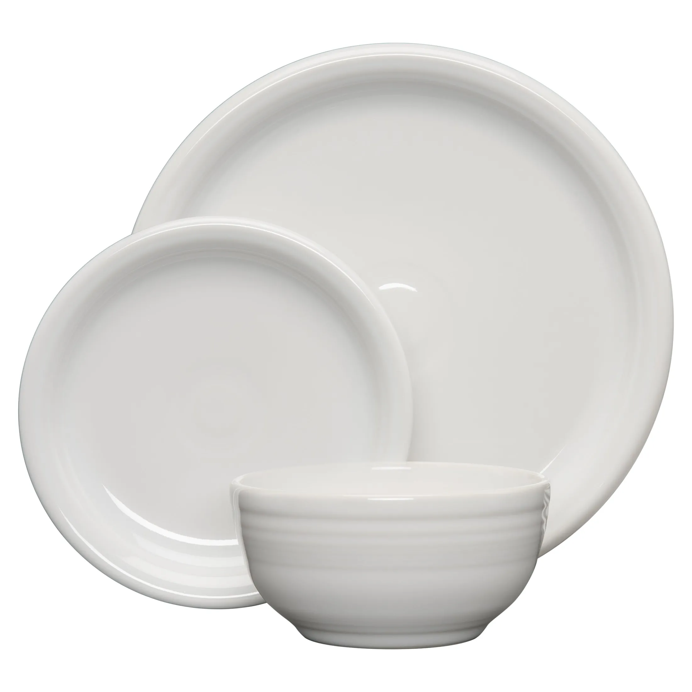 Bistro Coupe 3-Piece Place Setting, Service for 1