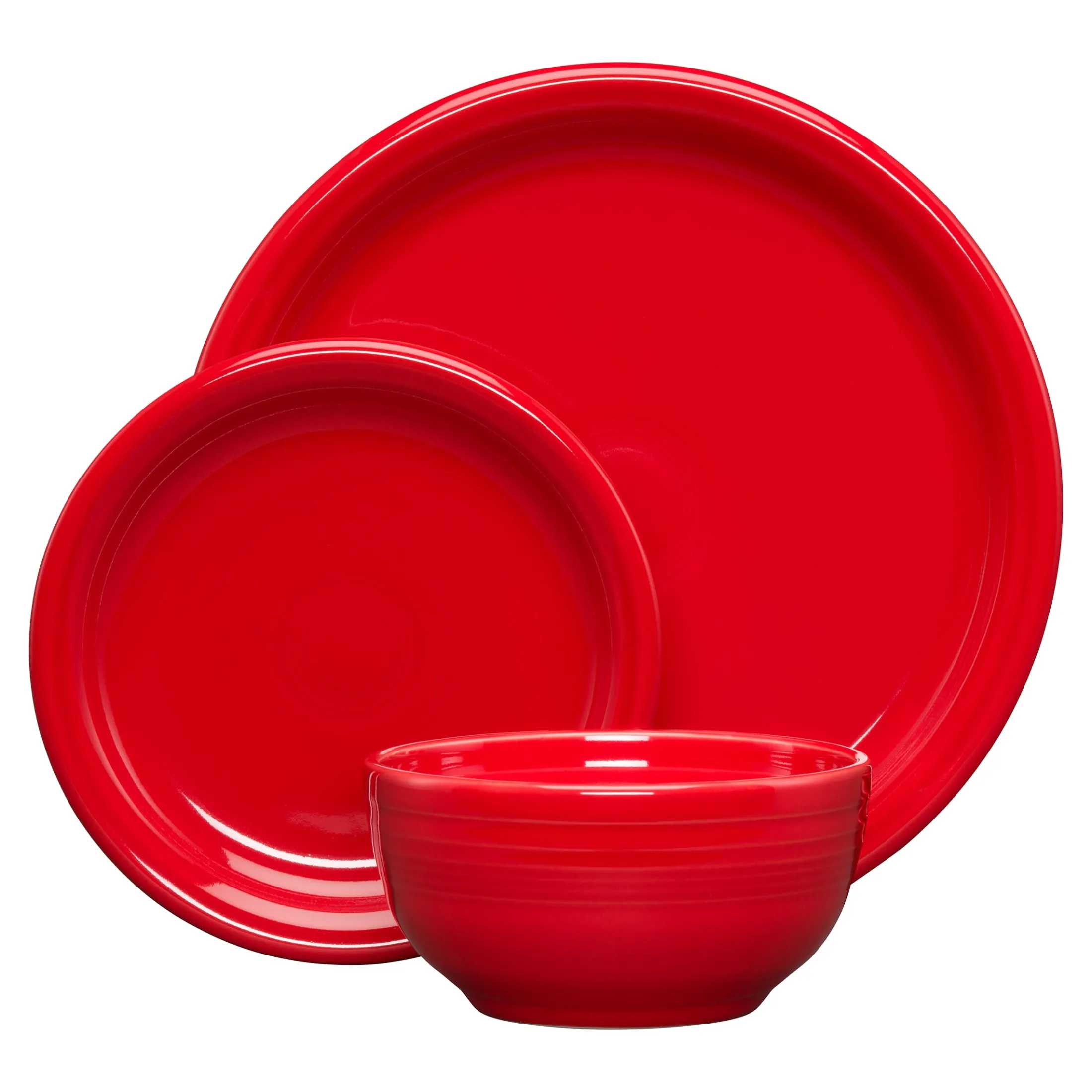 Bistro Coupe 3-Piece Place Setting, Service for 1