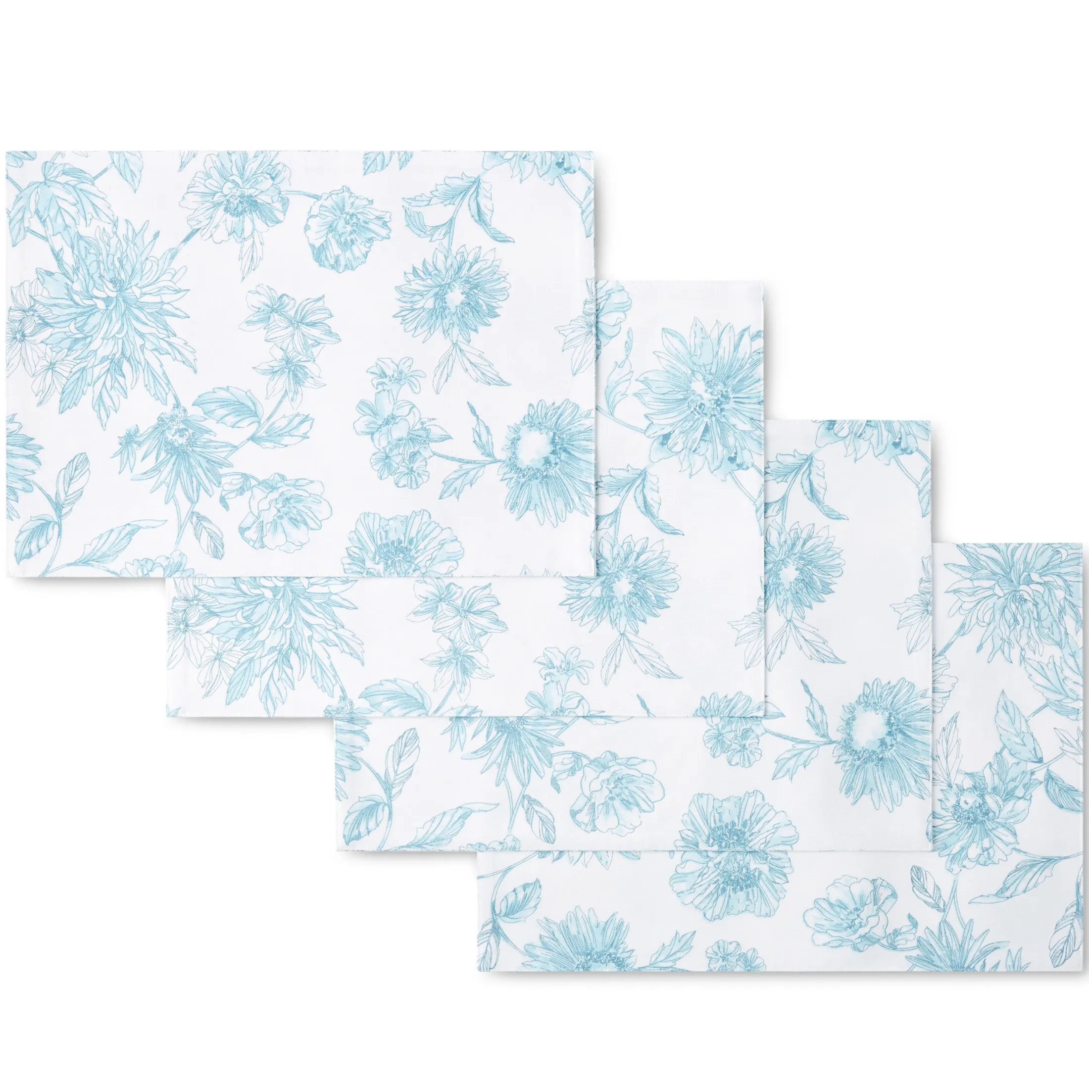 Botanical Floral Placemat Set of 4
