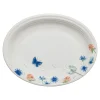 Breezy Floral 11 5/8 Inch Medium Oval Serving Platter