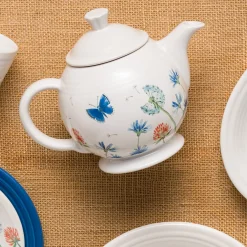 Breezy Floral 44 OZ Covered Teapot