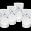 Breezy Floral 7 oz. Juice Glass – Set of 4