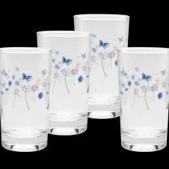 Breezy Floral 7 oz. Juice Glass – Set of 4