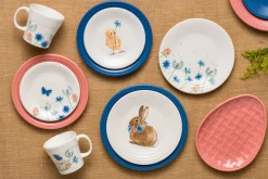 Breezy Floral Easter Classic Rim 7 1/4 Inch Salad Plate