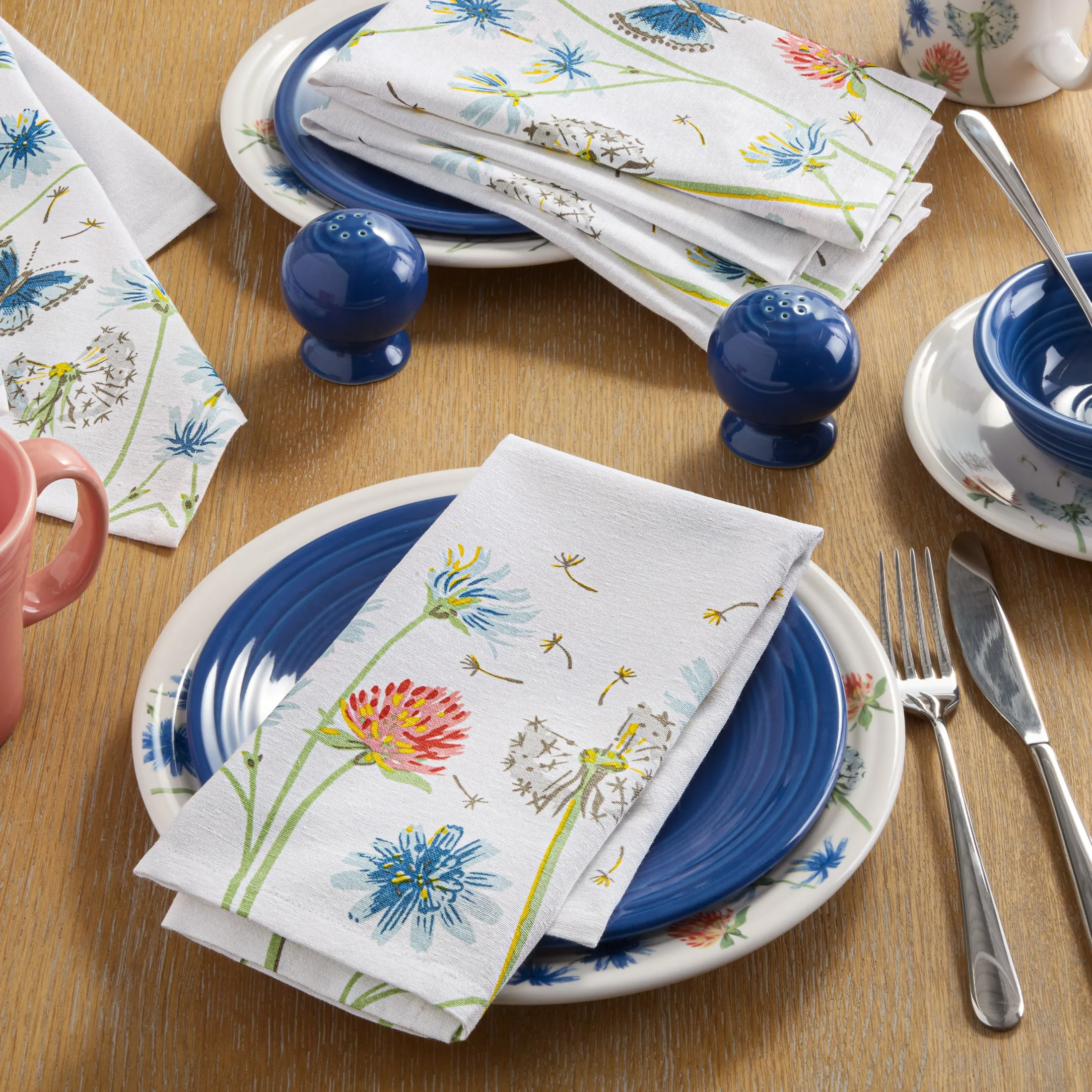 Breezy Floral Napkin Set of 4
