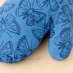 Breezy Floral 4-Pack Oven Mitt Set