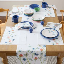 Breezy Floral Table Runner