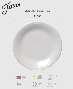 Classic Rim 10 1/2 Inch Dinner Plate