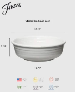 Classic Rim 5 5/8 Inch Small Bowl 15 OZ