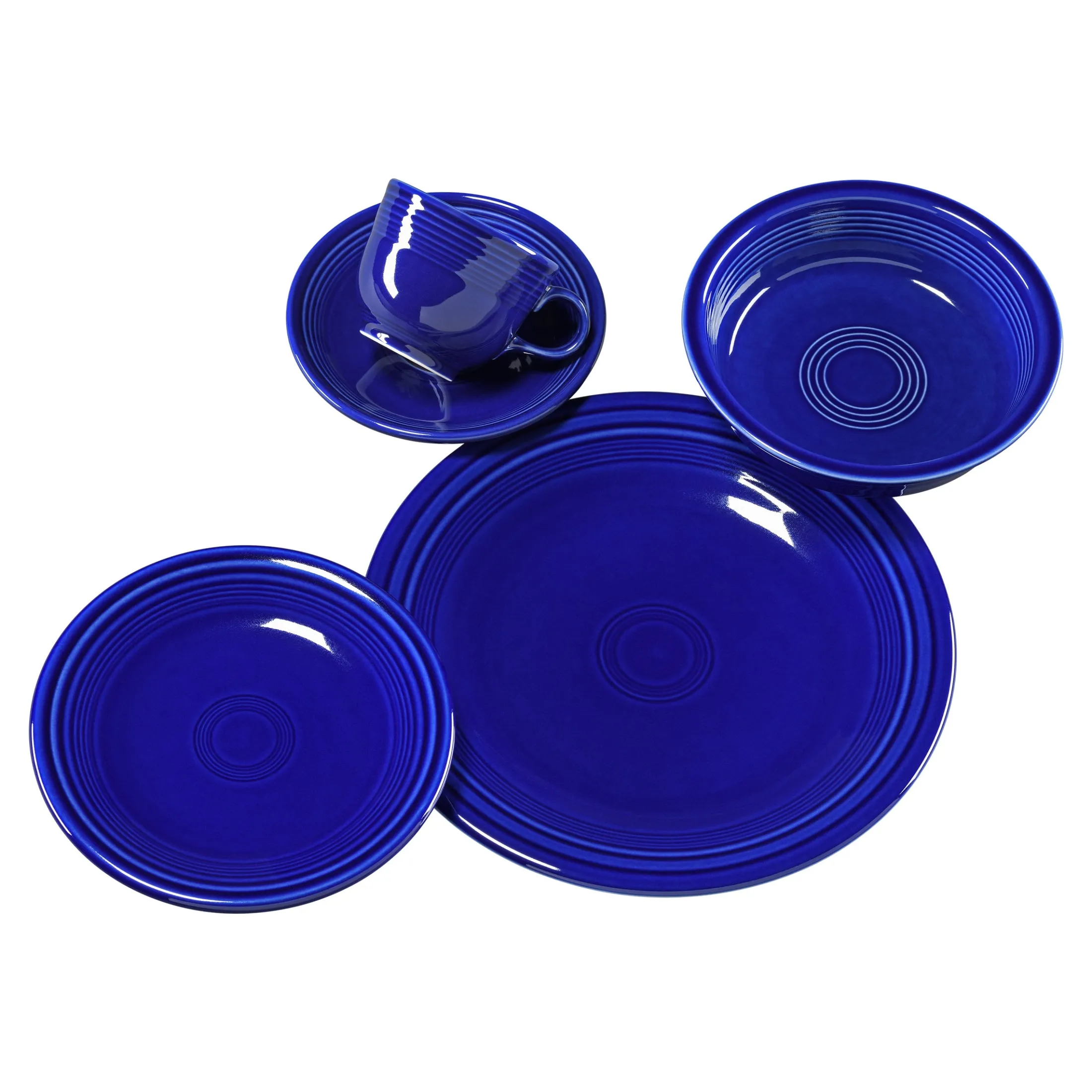 Classic Rim 5-Piece Place Setting, Service for 1
