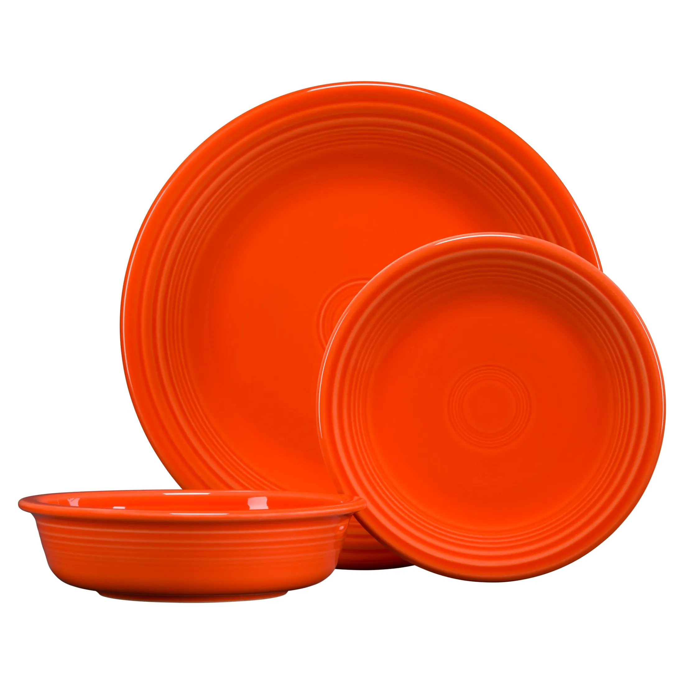 Classic Rim 3-Piece Place Setting, Service for 1