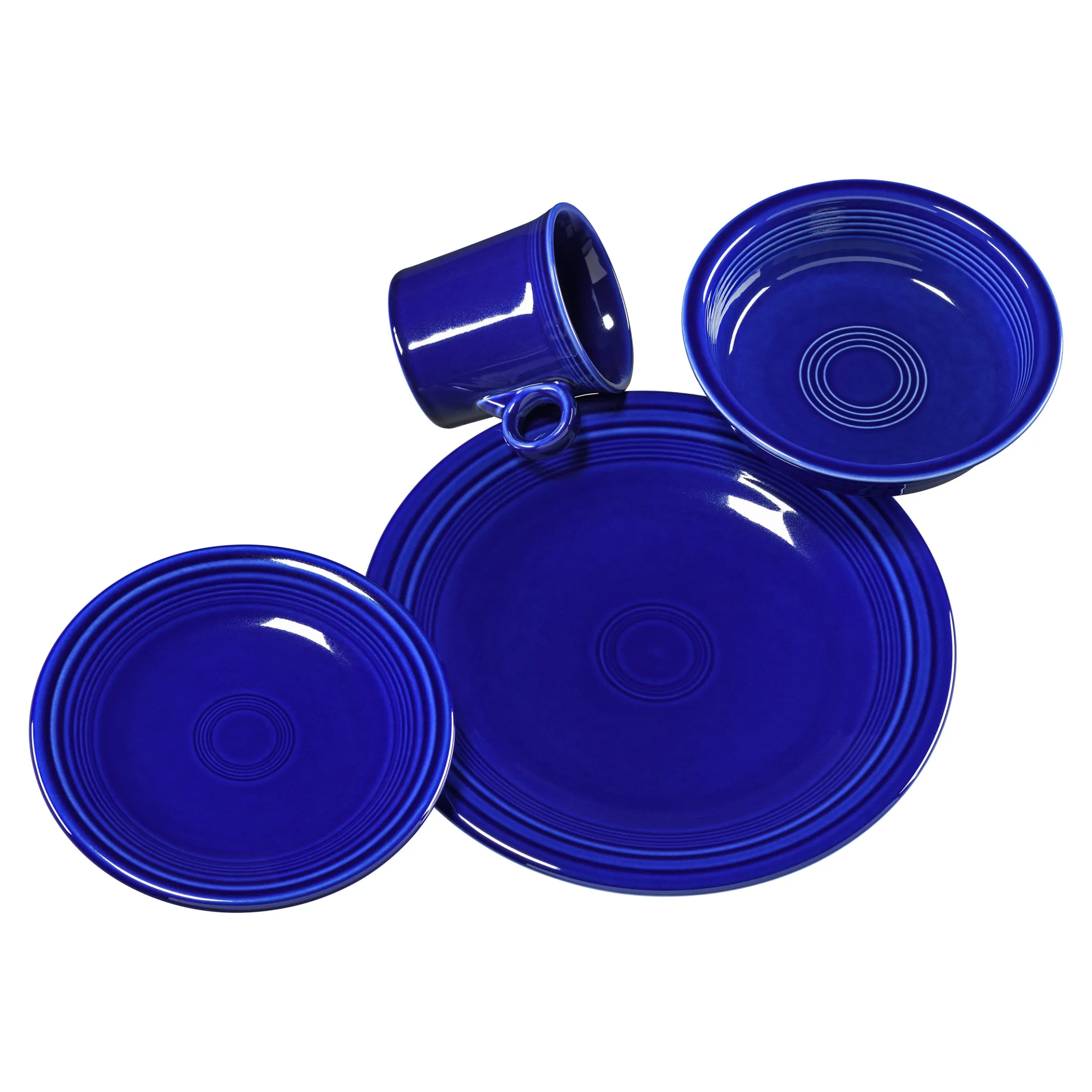 Classic Rim 4-Piece Place Setting, Service for 1