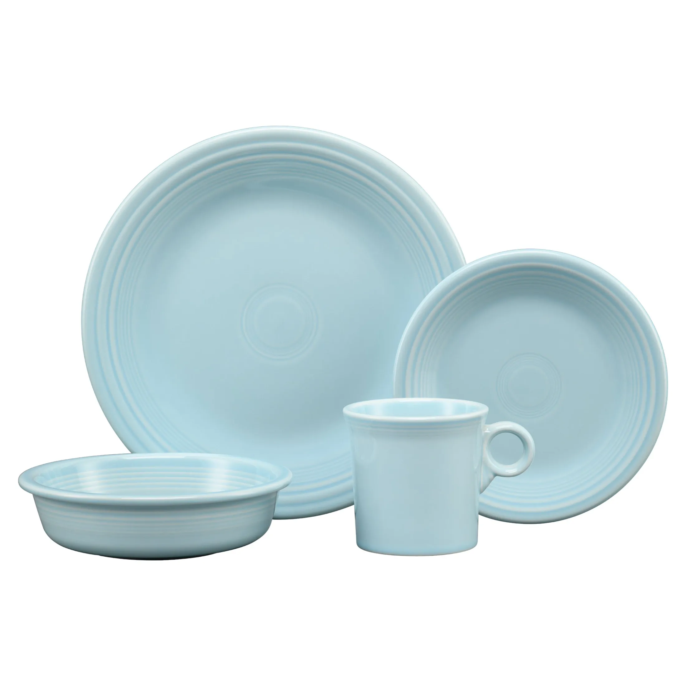 Classic Rim 4-Piece Place Setting, Service for 1