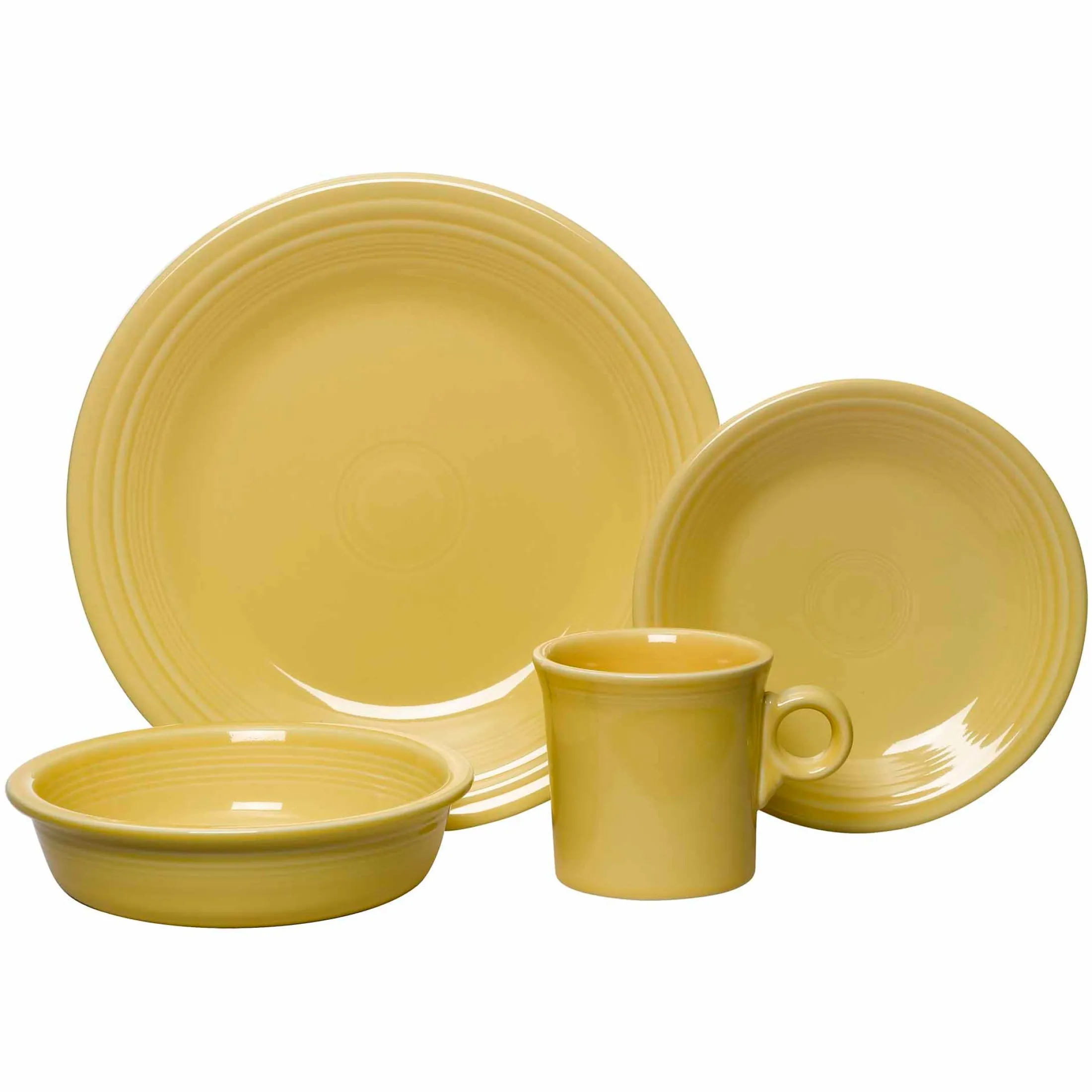 Classic Rim 4-Piece Place Setting, Service for 1