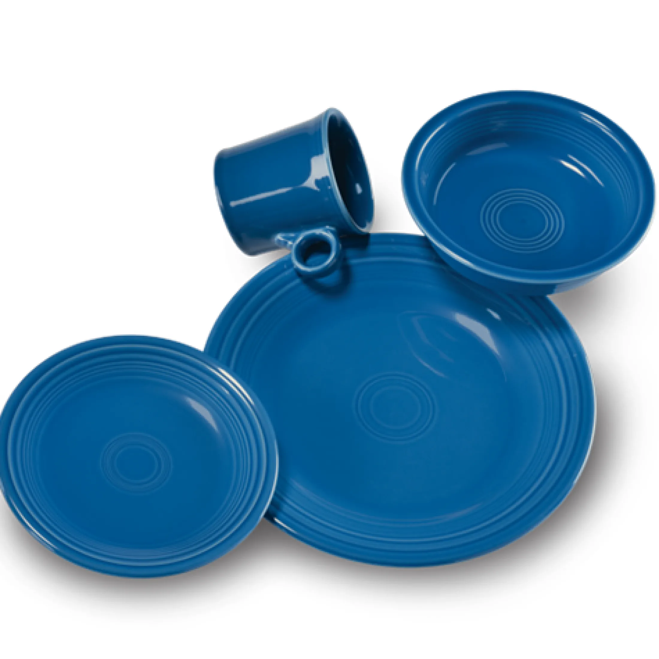 Classic Rim 4-Piece Place Setting, Service for 1