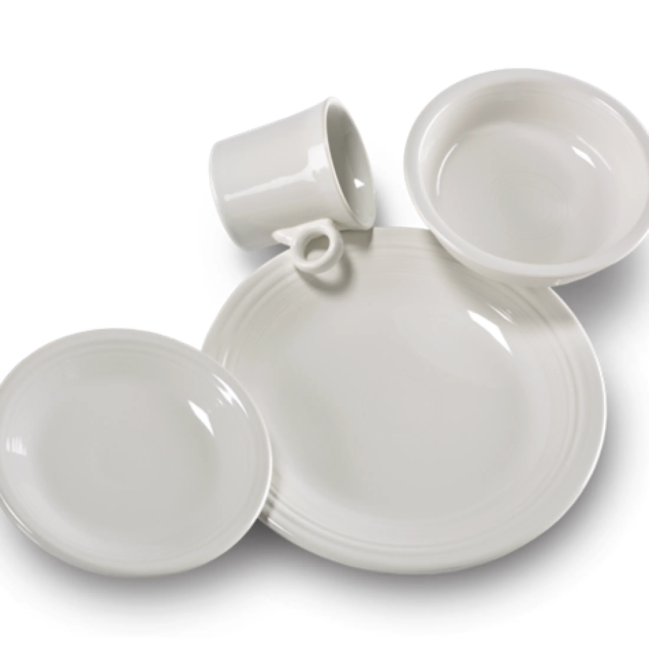 Classic Rim 4-Piece Place Setting, Service for 1