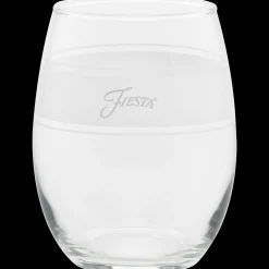 Coastal Blues 15 oz. Frame Stemless Wine Mixed Color – Set of 4