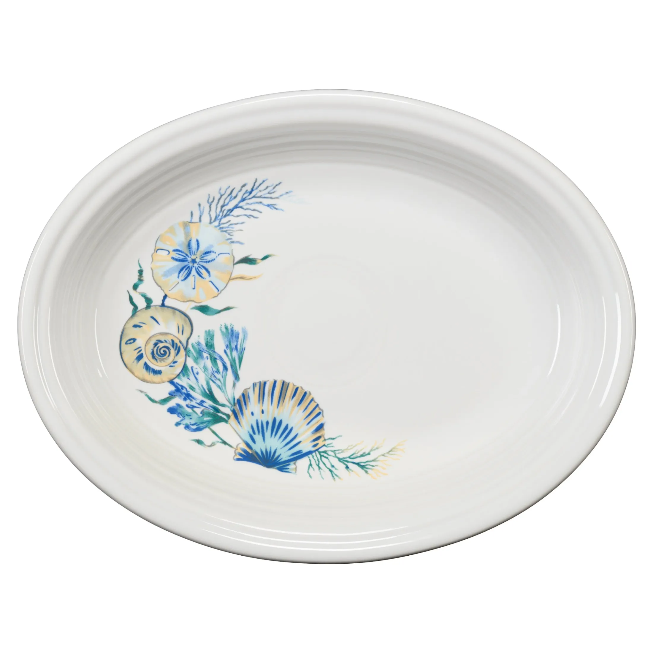 Coastal Shores 11 5/8 Inch Medium Oval Serving Platter