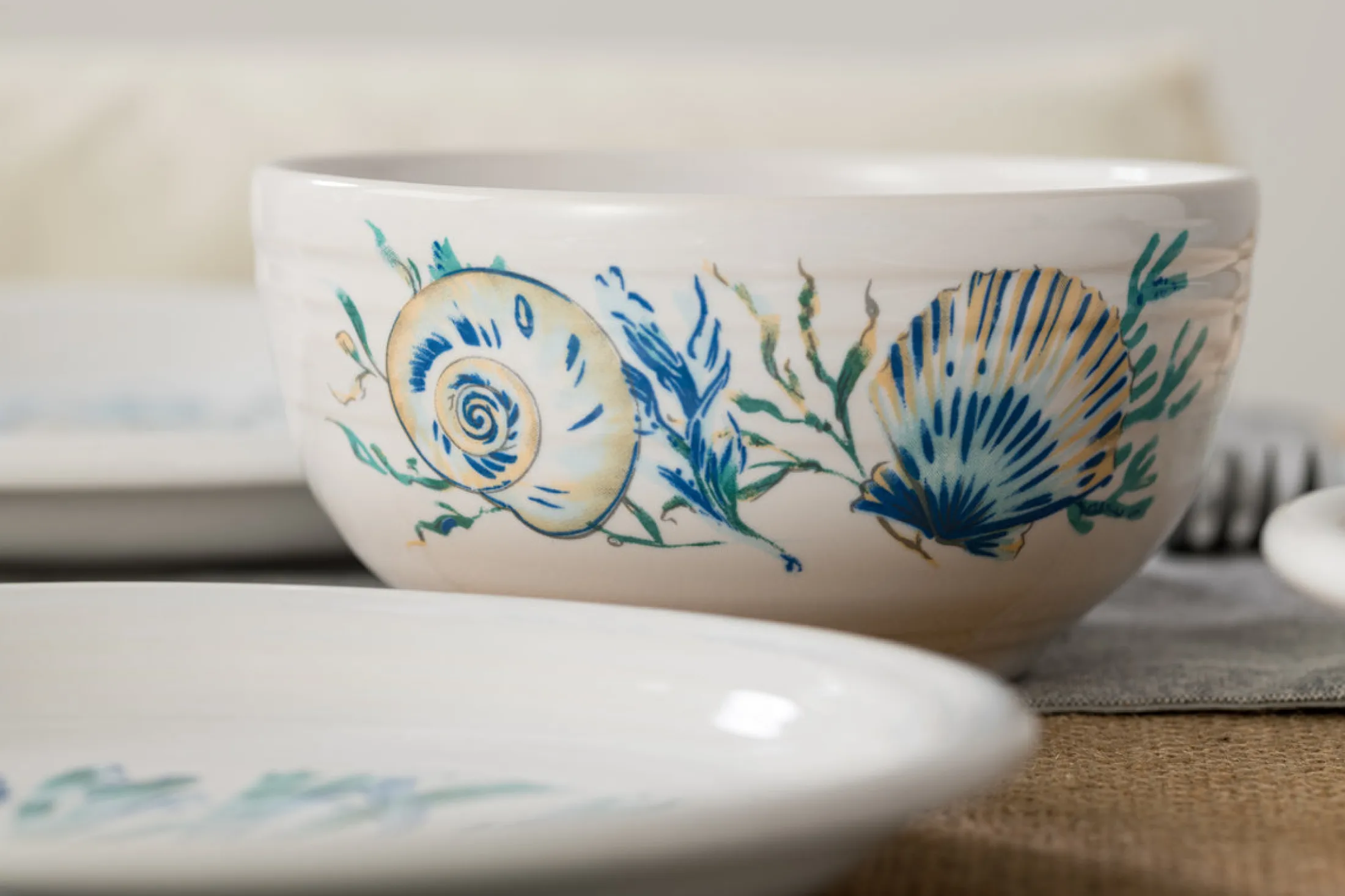 Coastal Shores Bistro Coupe 5 1/2 Inch Cereal Bowl 22 OZ