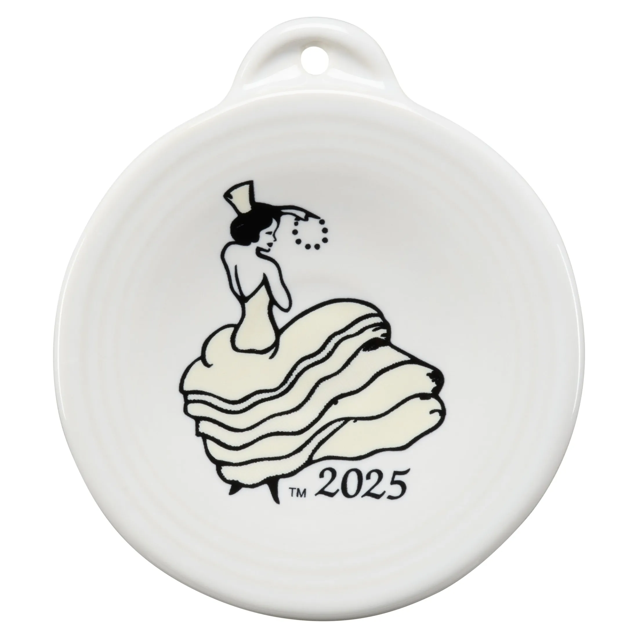 Dancing Lady 2025 Ornament