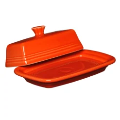 Extra Large Covered Butter Dish 8 1/8 Inch x 5 1/8 Inch