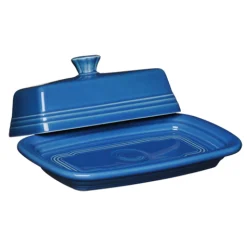 Extra Large Covered Butter Dish 8 1/8 Inch x 5 1/8 Inch