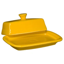 Extra Large Covered Butter Dish 8 1/8 Inch x 5 1/8 Inch