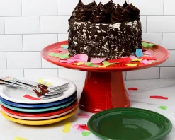 Fiesta 12 1/2 Inch Pedestal Cake Plate