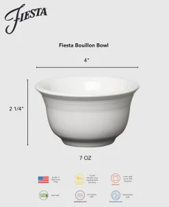 Fiesta 7 OZ Bouillon Bowl