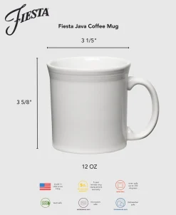 Fiesta 12 OZ Java Coffee Mug