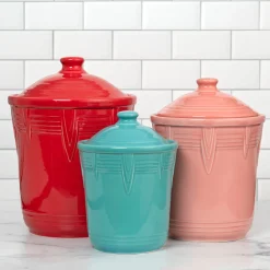 Fiesta 3 Quart Large Chevron Canister