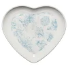 Fiesta Botanical Floral 9 Inch Heart Shaped Plate