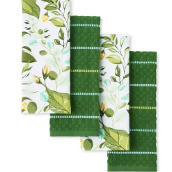 Fiesta Luscious Forest Kitchen Towel 4-Pack Set