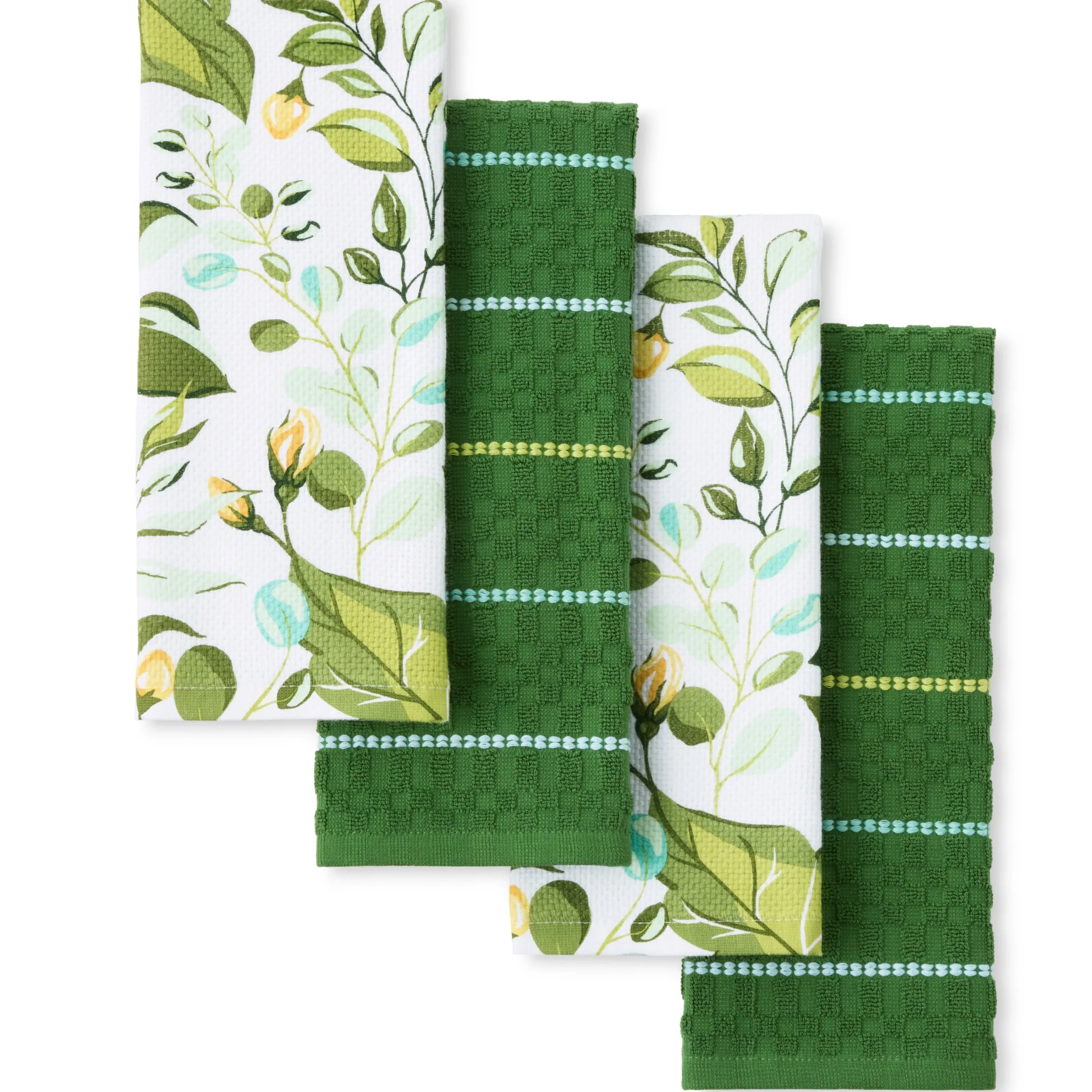 Fiesta Luscious Forest Kitchen Towel 4-Pack Set