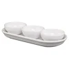 Fiesta 4-Piece Condiment Set White