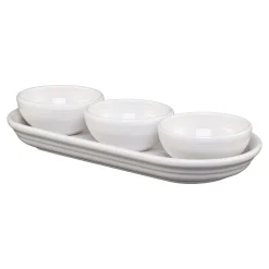 Fiesta 4-Piece Condiment Set White