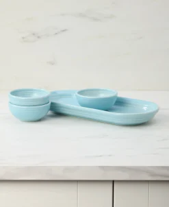 Fiesta 4-Piece Condiment Set Sky