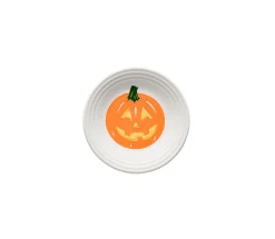 Jack-o-Lantern Pumpkin Classic Rim 6 1/8 Inch Appetizer Plate