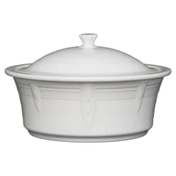 Large 10 Inch Round Covered Casserole 2.8 Quart