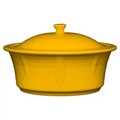 Large 10 Inch Round Covered Casserole 2.8 Quart